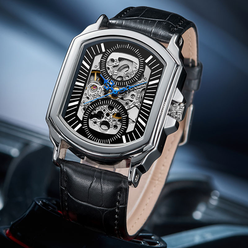 0264a63f-3102-417a-86e1-6998f0d006cf.jpg Square New-style Antique Mechanical Watch - Image 6